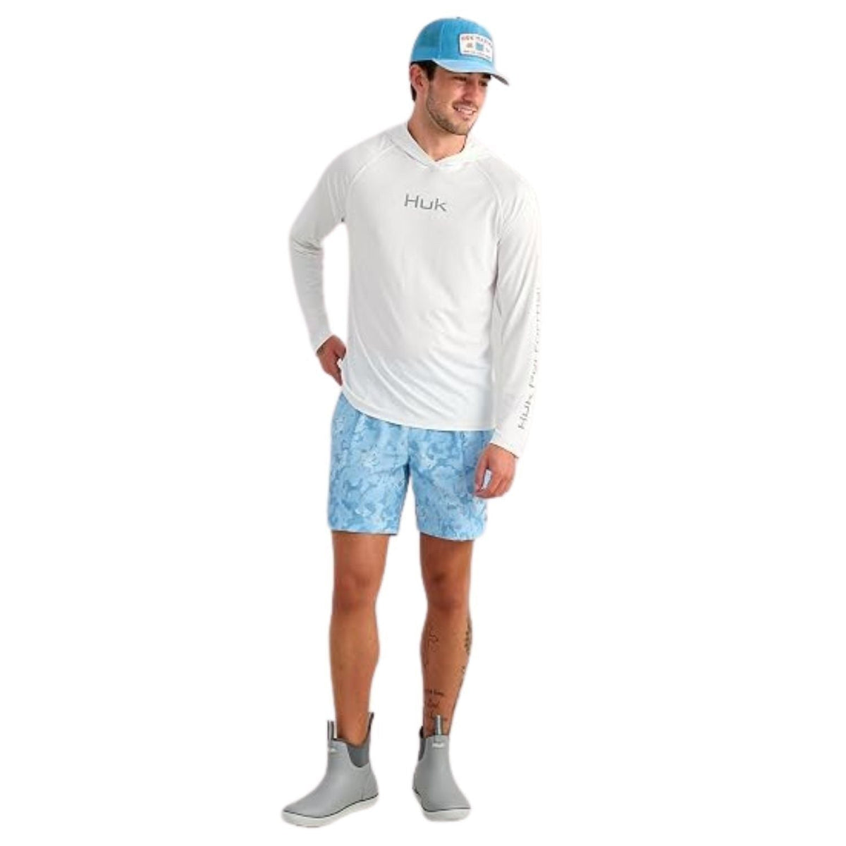 Huk Airweight LS Hoodie – Men's