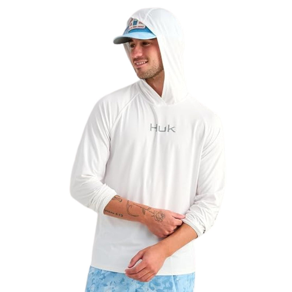 Huk Airweight LS Hoodie – Men's