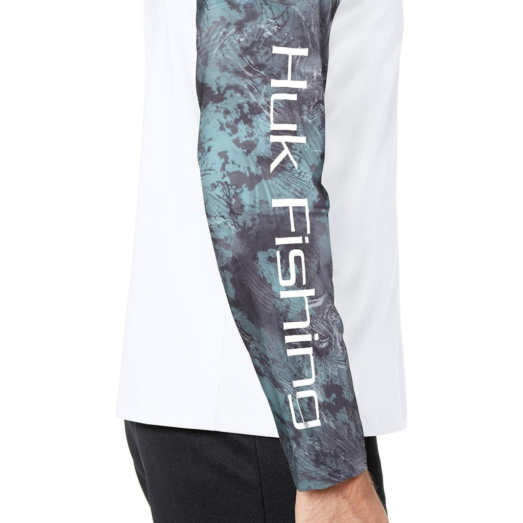 Huk Double Header Vented Long Sleeve Shirt – Men's