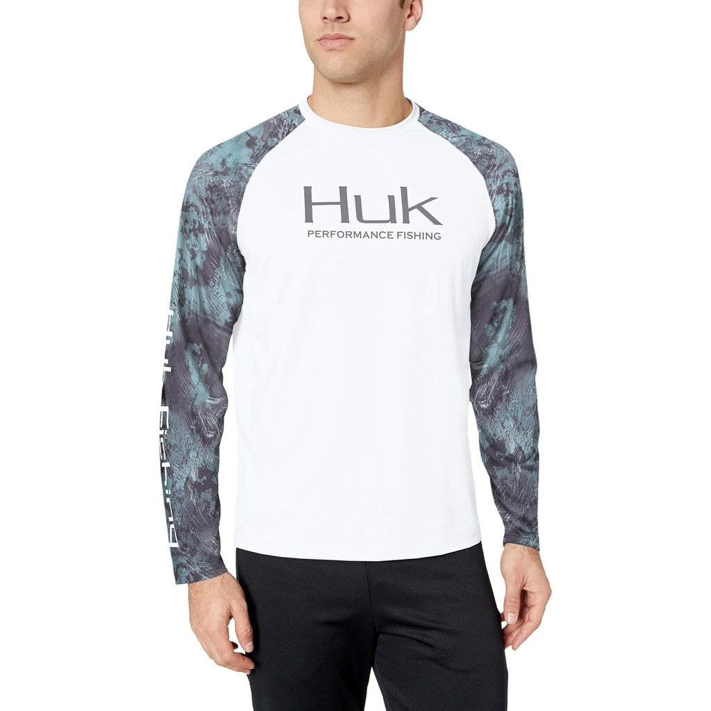 Huk Double Header Vented Long Sleeve Shirt – Men's
