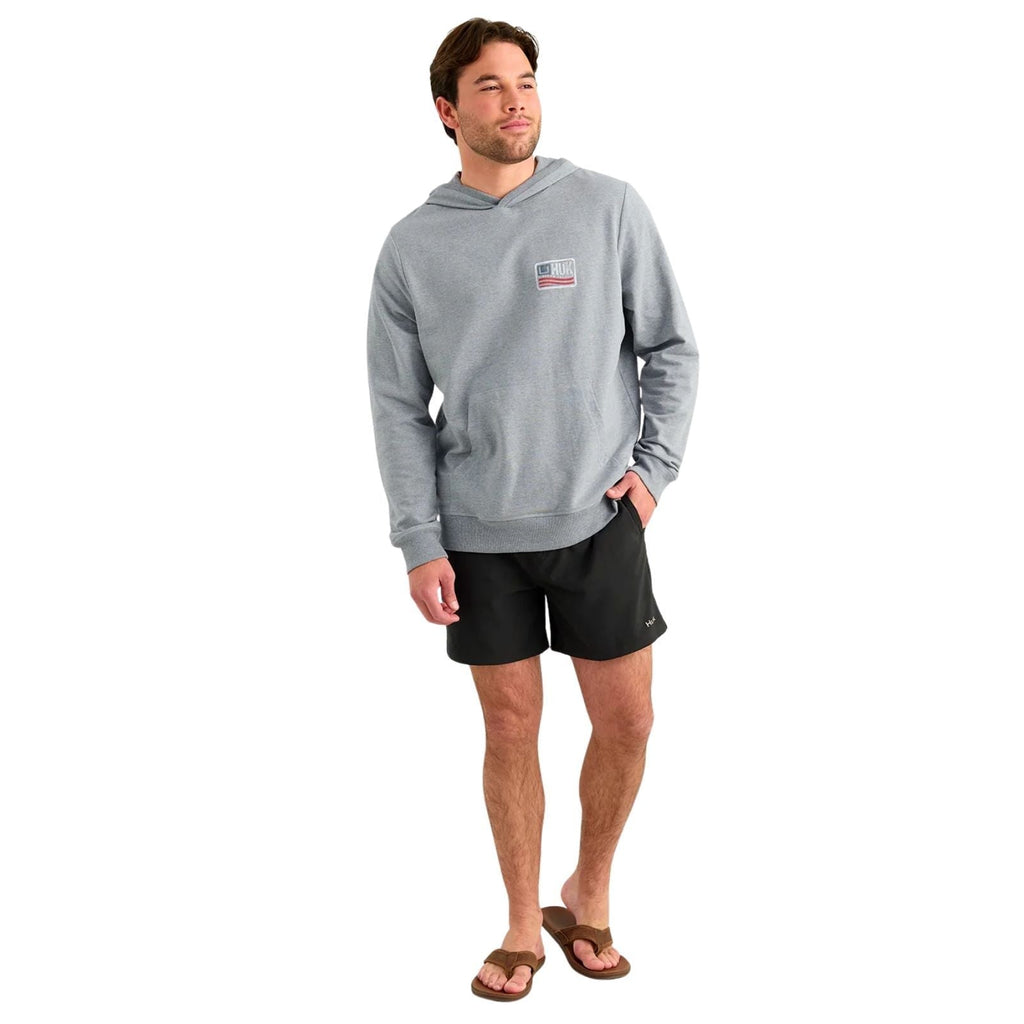 Huk Edisto Born Wave Terry Hoodie – Men's