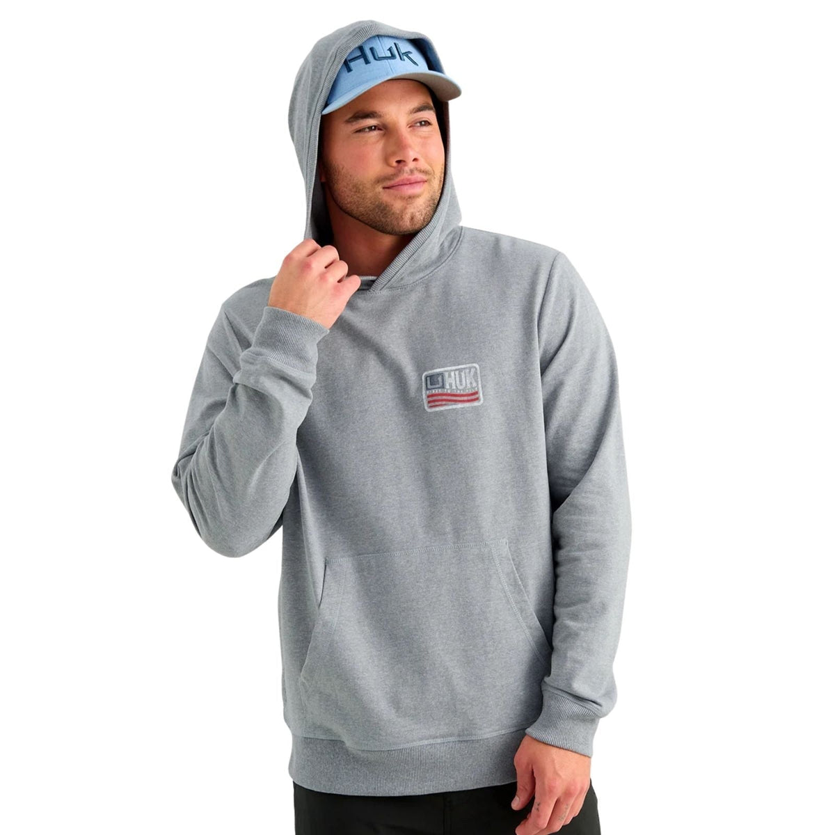 Huk Edisto Born Wave Terry Hoodie – Men's