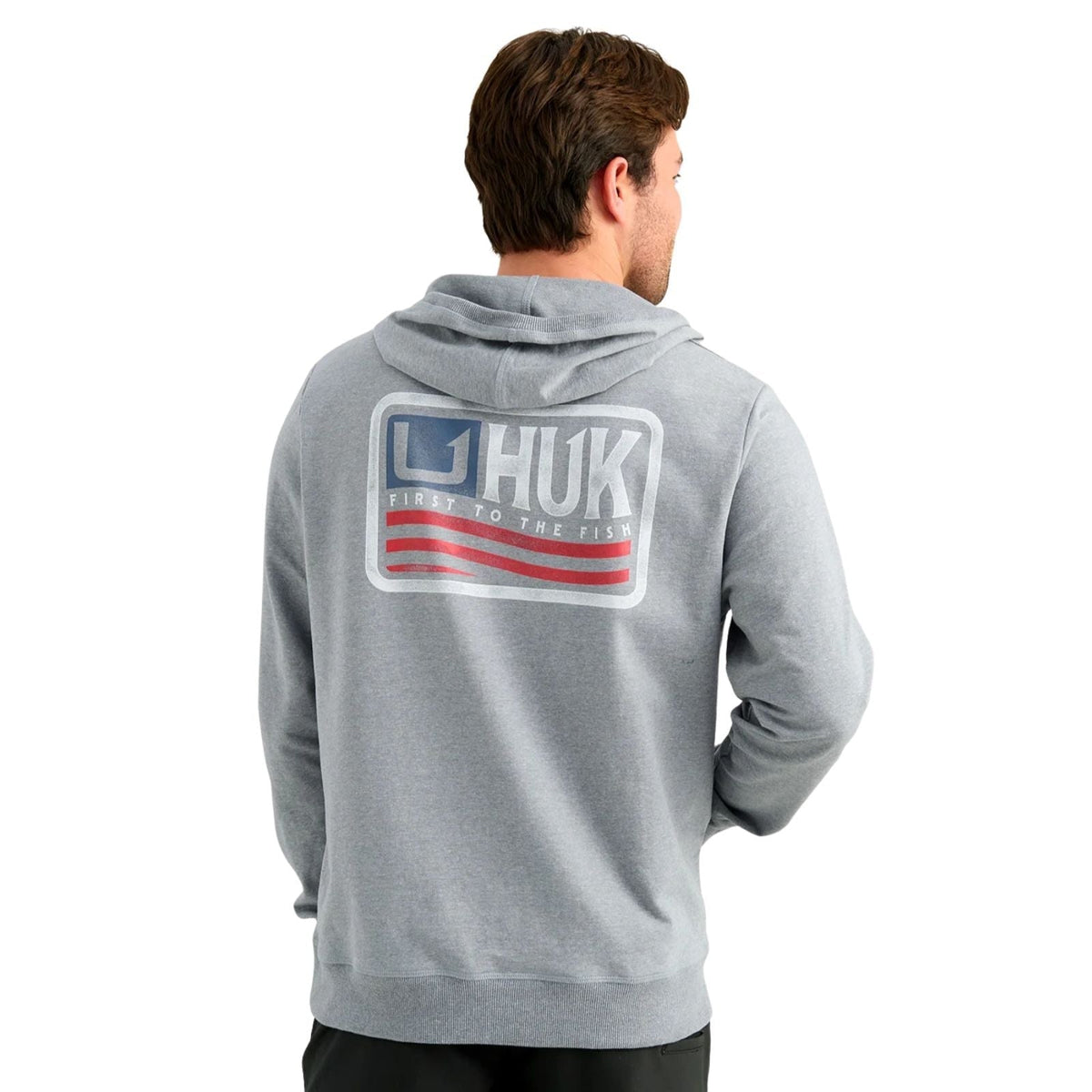 Huk Edisto Born Wave Terry Hoodie – Men's