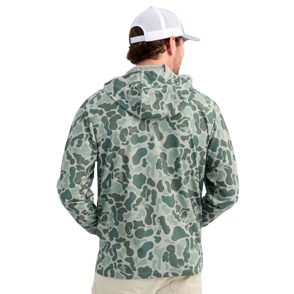 Huk Leeward Lightweight Fleece KC Printed Hoodie – Men's