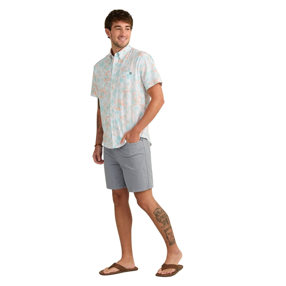 Huk Lightweight Rivercamp Short – Men's