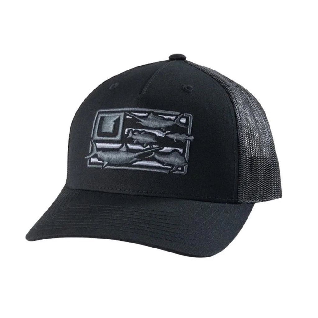 Huk Trophy Flag Trucker Hat – Men's