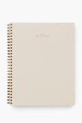 2024 Natural Linen Yearly Task Planner