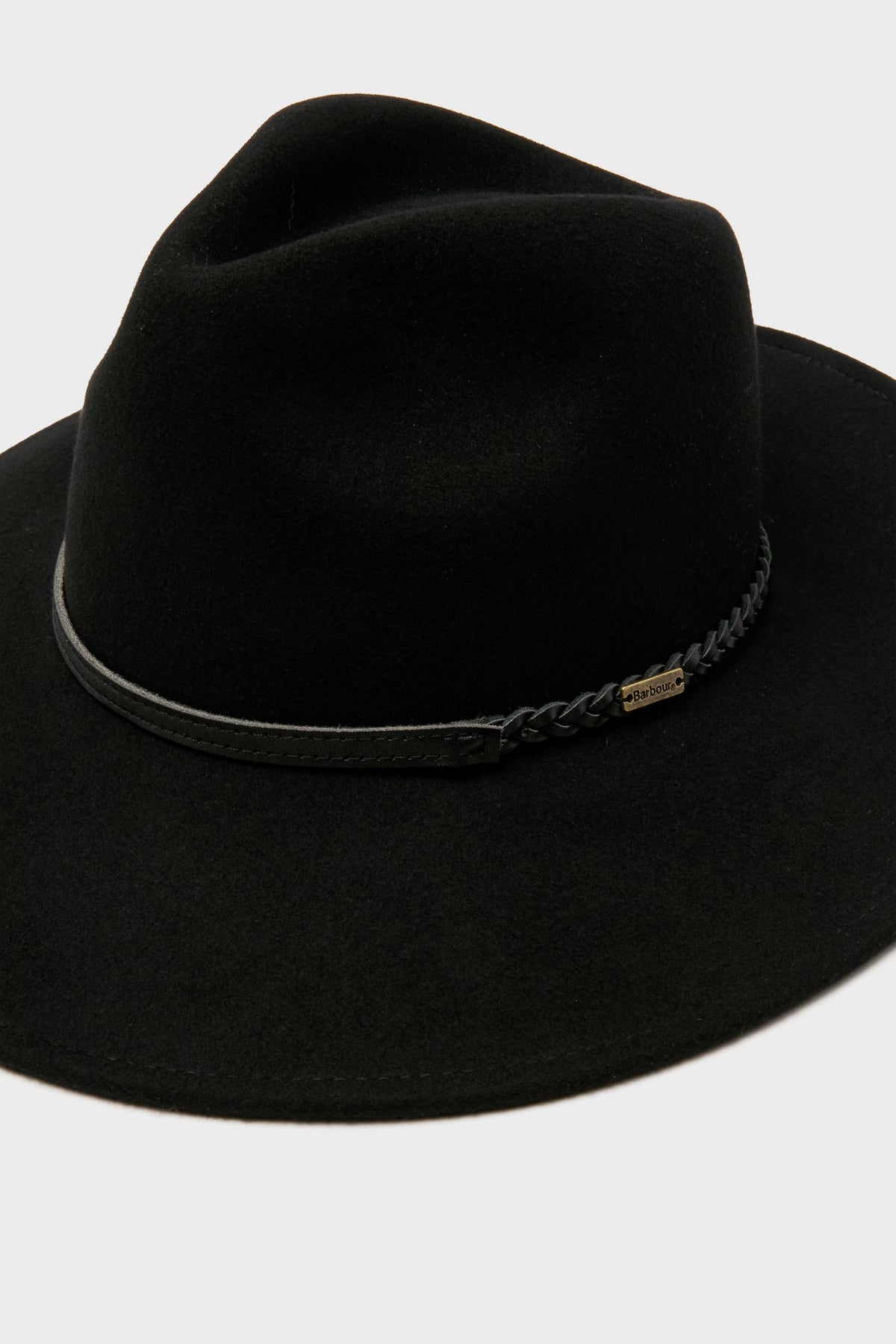 Black Tack Fedora Hat