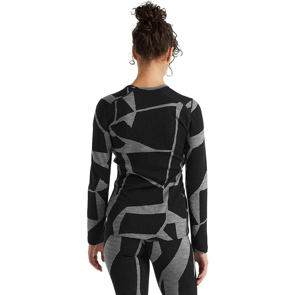 Icebreaker 250 Vertex Fractured Landscapes Crew – Women's