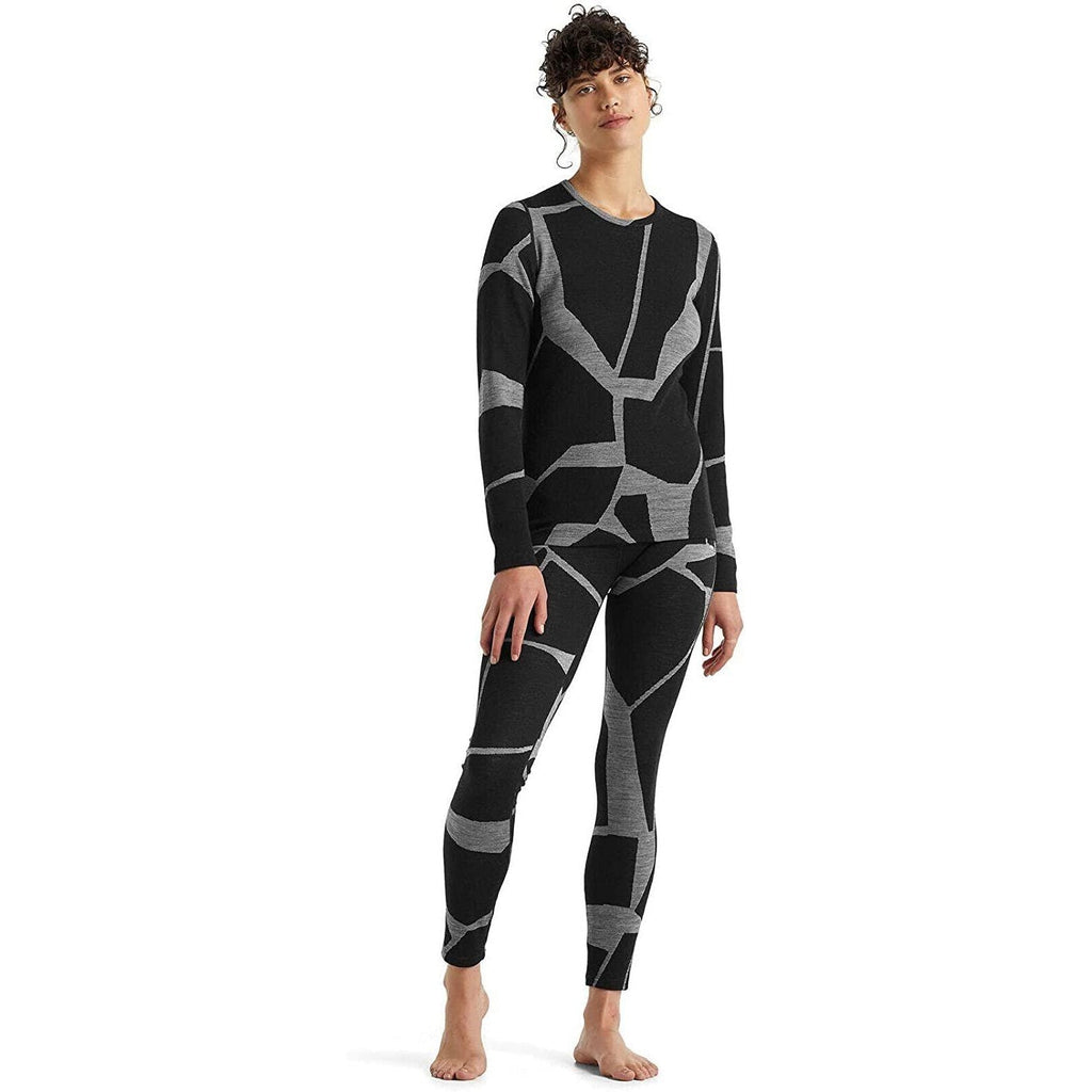 Icebreaker 250 Vertex Fractured Landscapes Crew – Women's