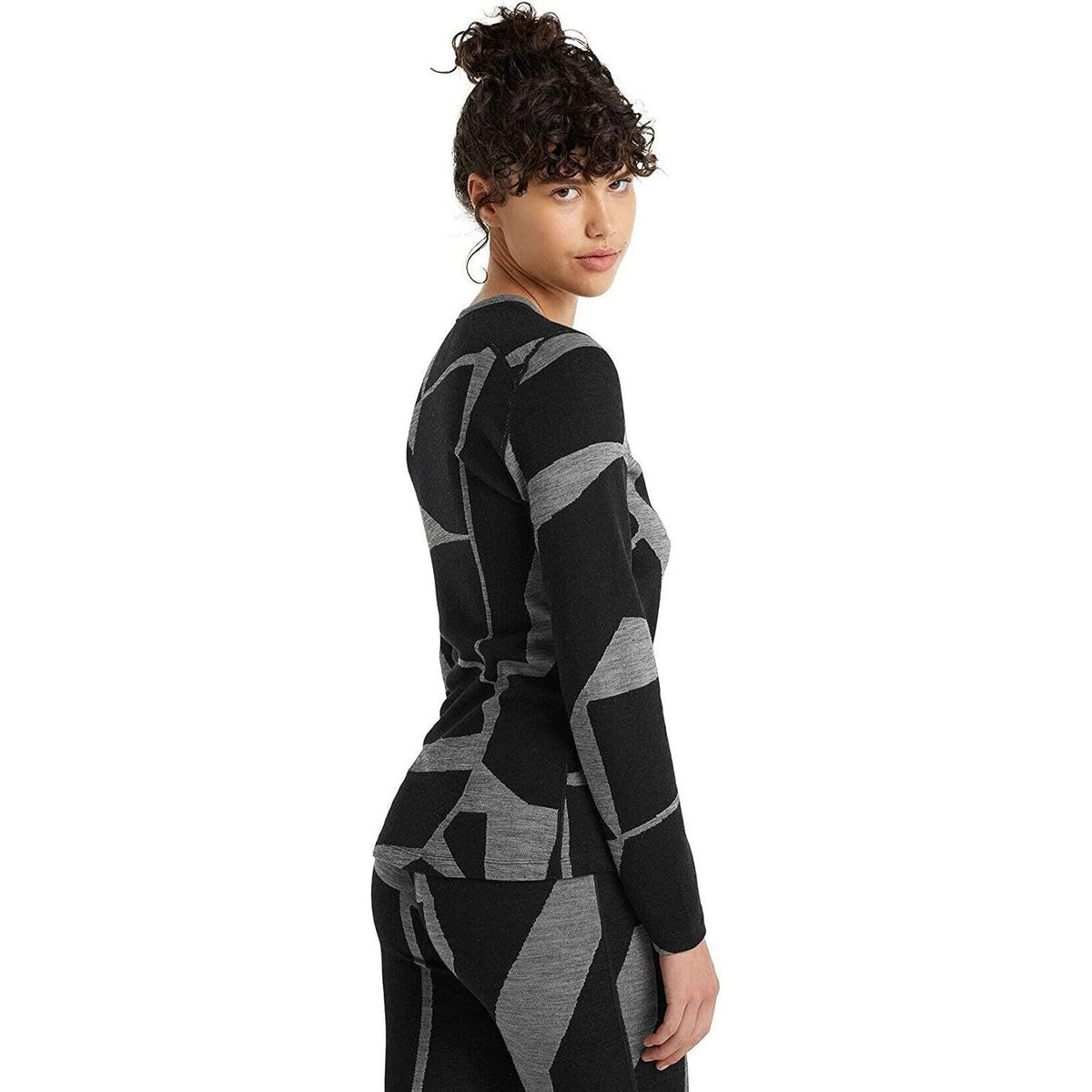 Icebreaker 250 Vertex Fractured Landscapes Crew – Women's