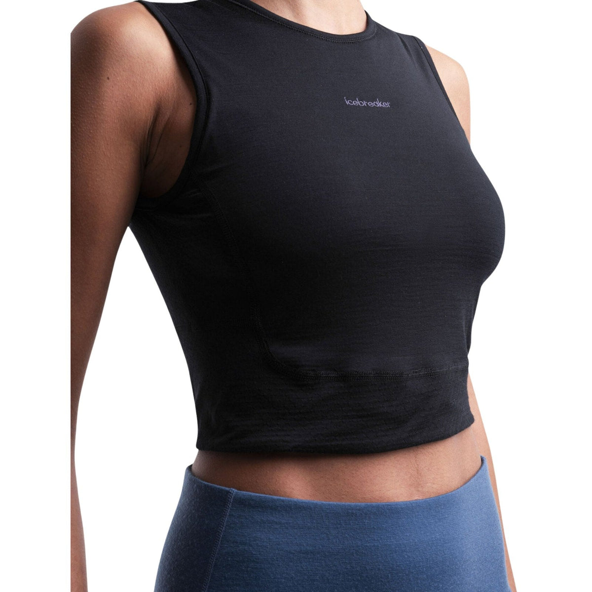 Icebreaker ZoneKnit Cropped Bra Tank – Women's