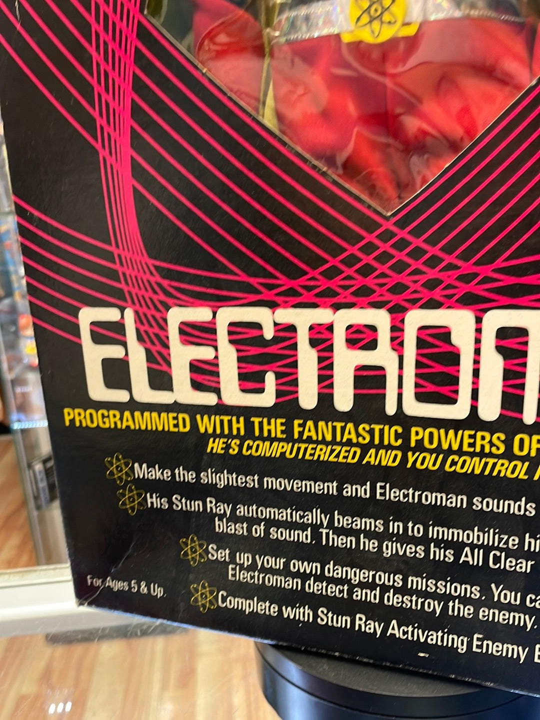 Vintage Programmable Electroman (Ideal 1977, Electroman) TESTED WORKING