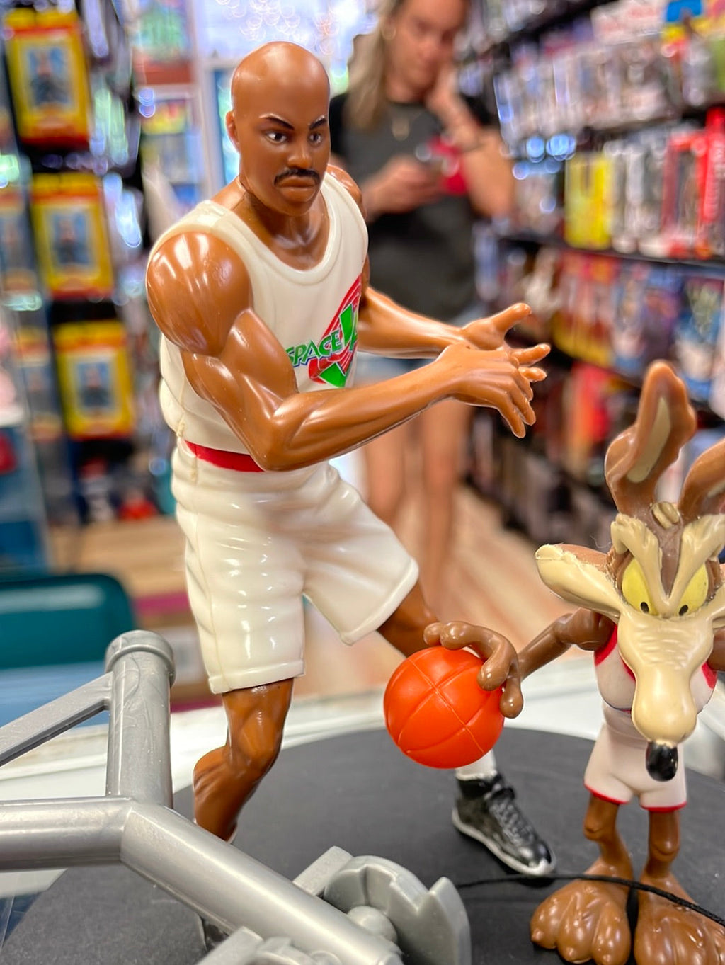 Charles Barkley & Coyote Complete (Vintage Space Jam, Playmates)