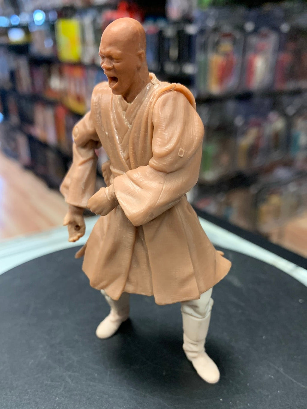 AOTC Geonosian Attack Mace Windu Prototype (Hasbro Star Wars Saga)
