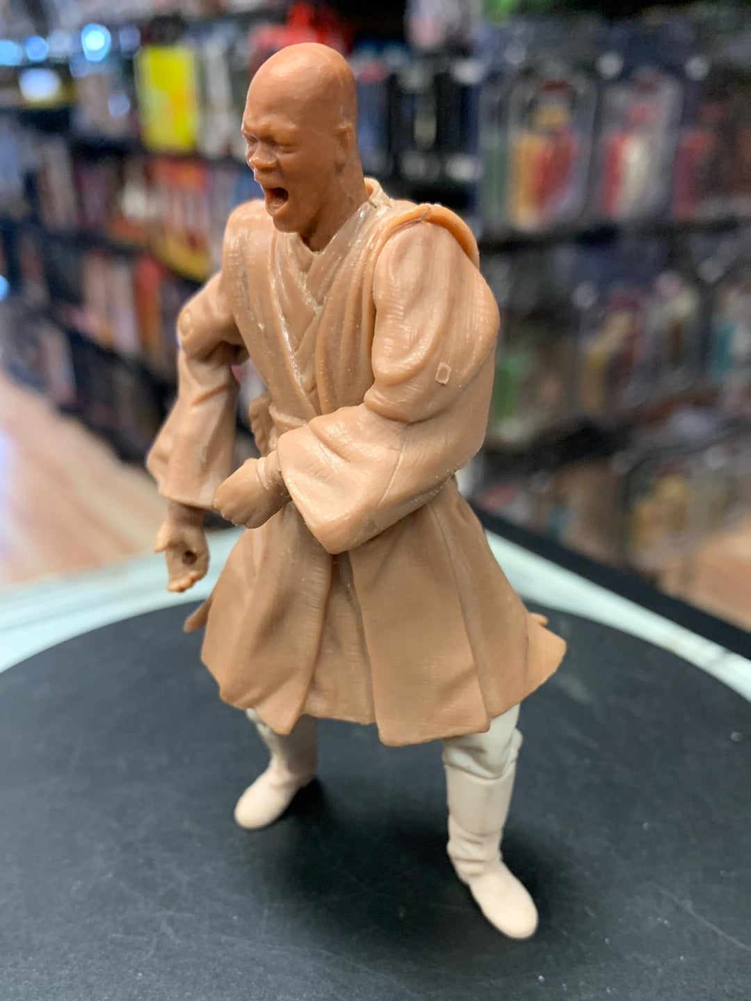 AOTC Geonosian Attack Mace Windu Prototype (Hasbro Star Wars Saga)