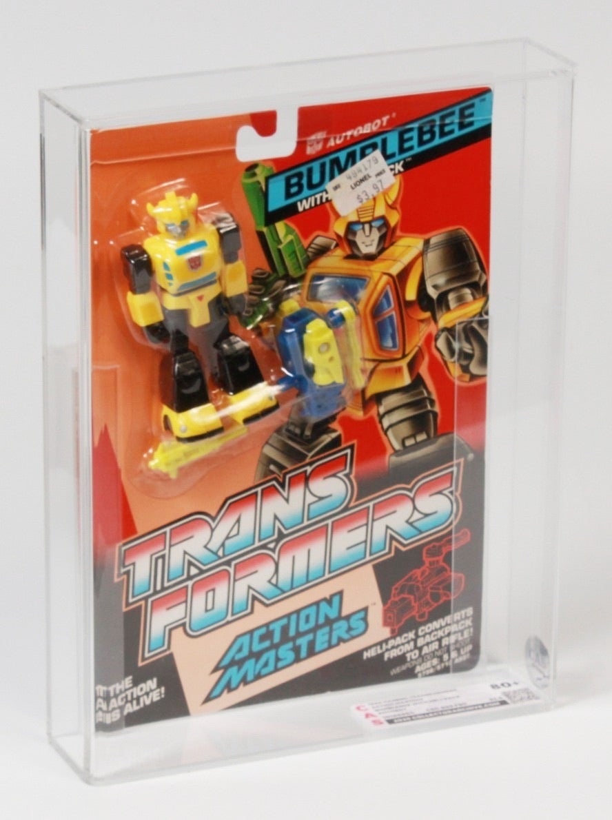 Action Masters: Bumble Bee (Transformers, Hasbro) **CAS Graded 80+**