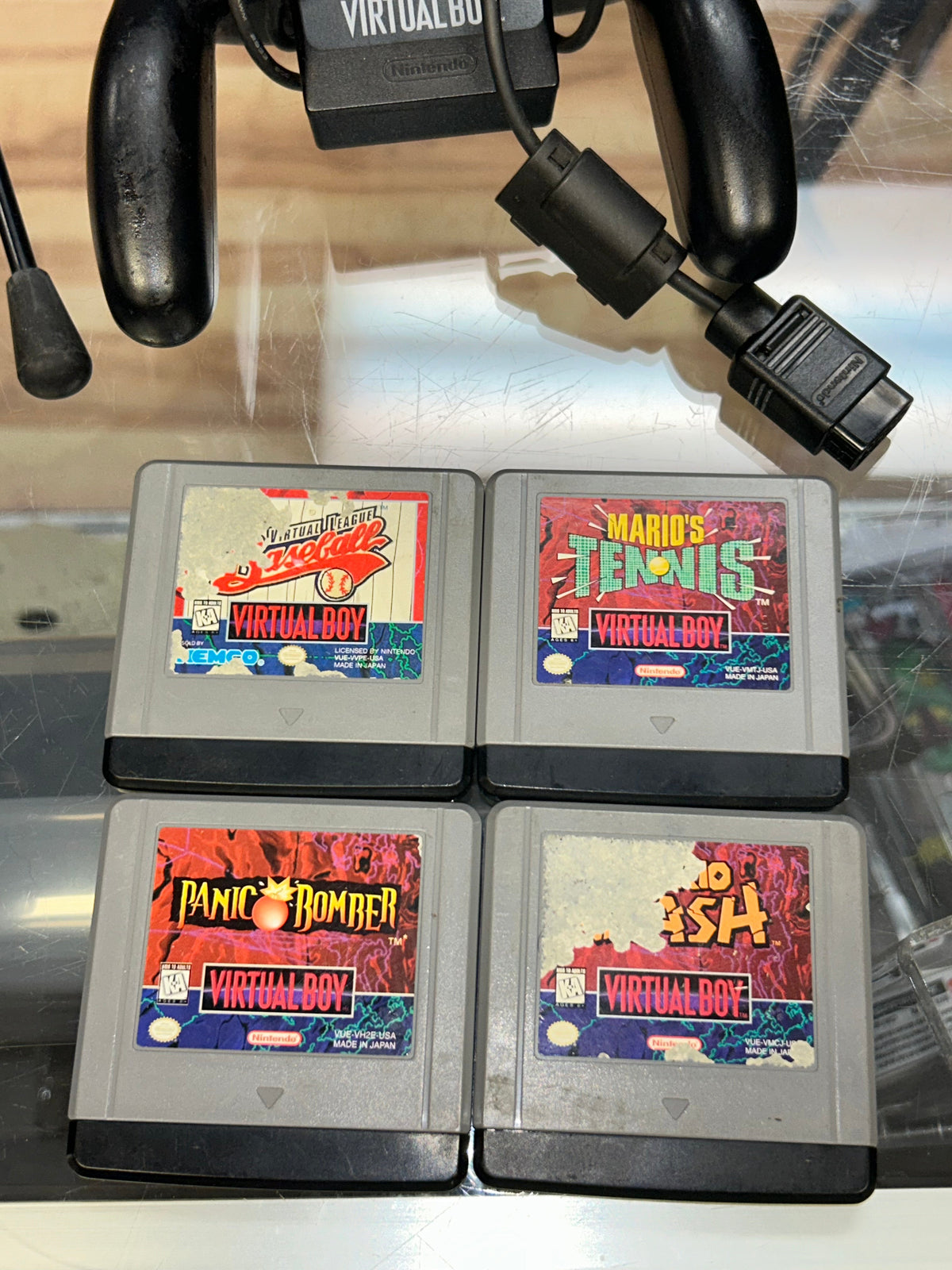 Virtual Boy Complete with Games (Nintendo, Video Game) Tested Working