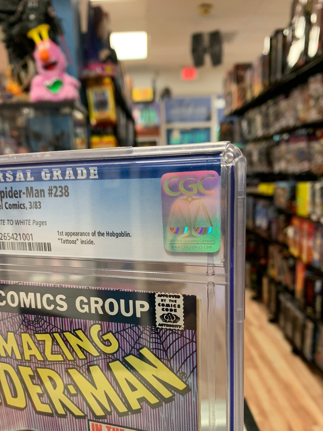 Amazing Spider-Man 238 (CGC Graded 9.4, Marvel) 1st App Hobgoblin