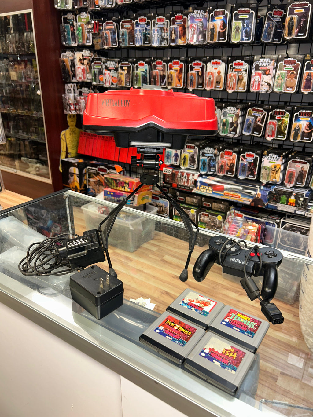 Virtual Boy Complete with Games (Nintendo, Video Game) Tested Working