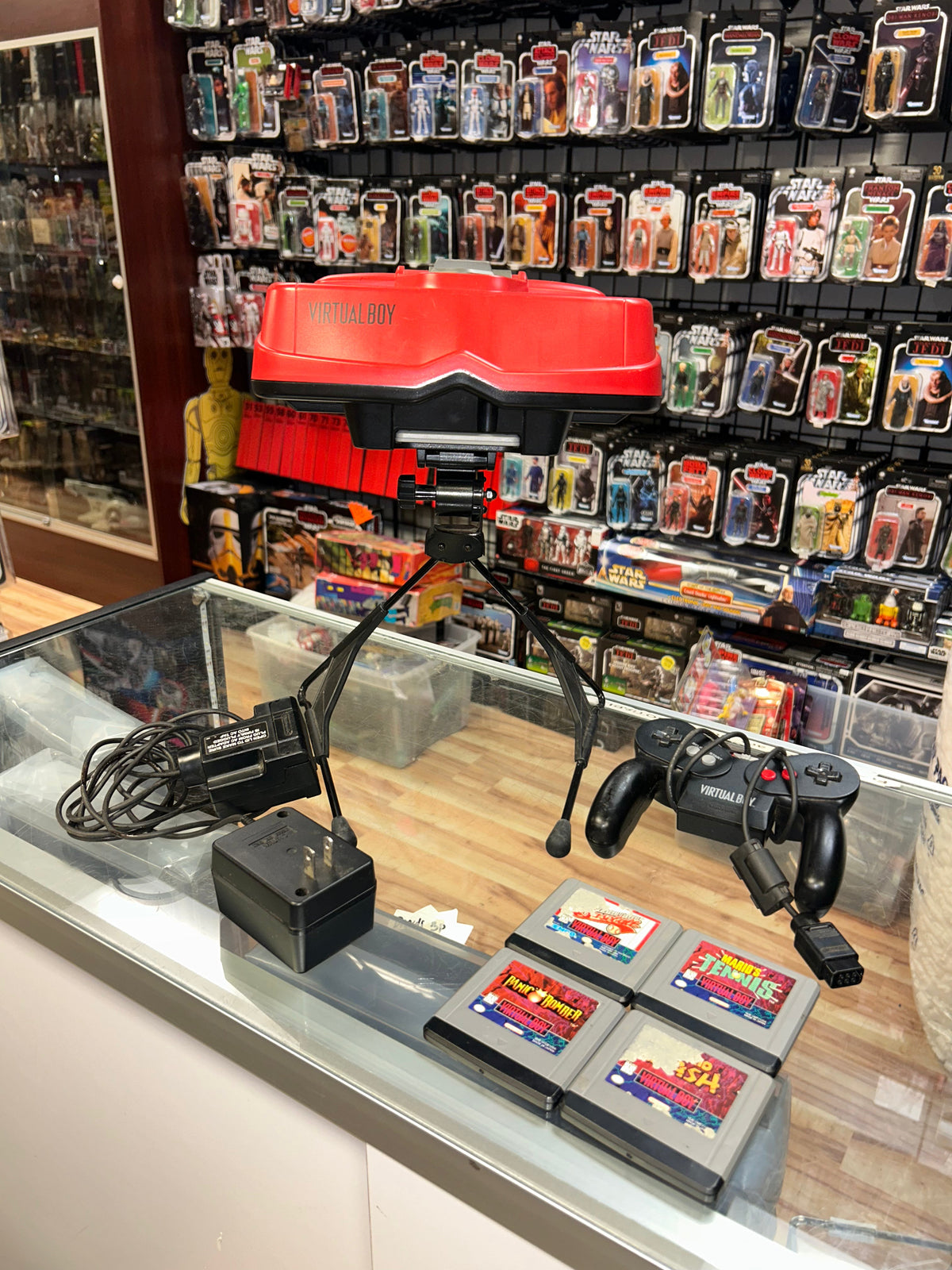 Virtual Boy Complete with Games (Nintendo, Video Game) Tested Working
