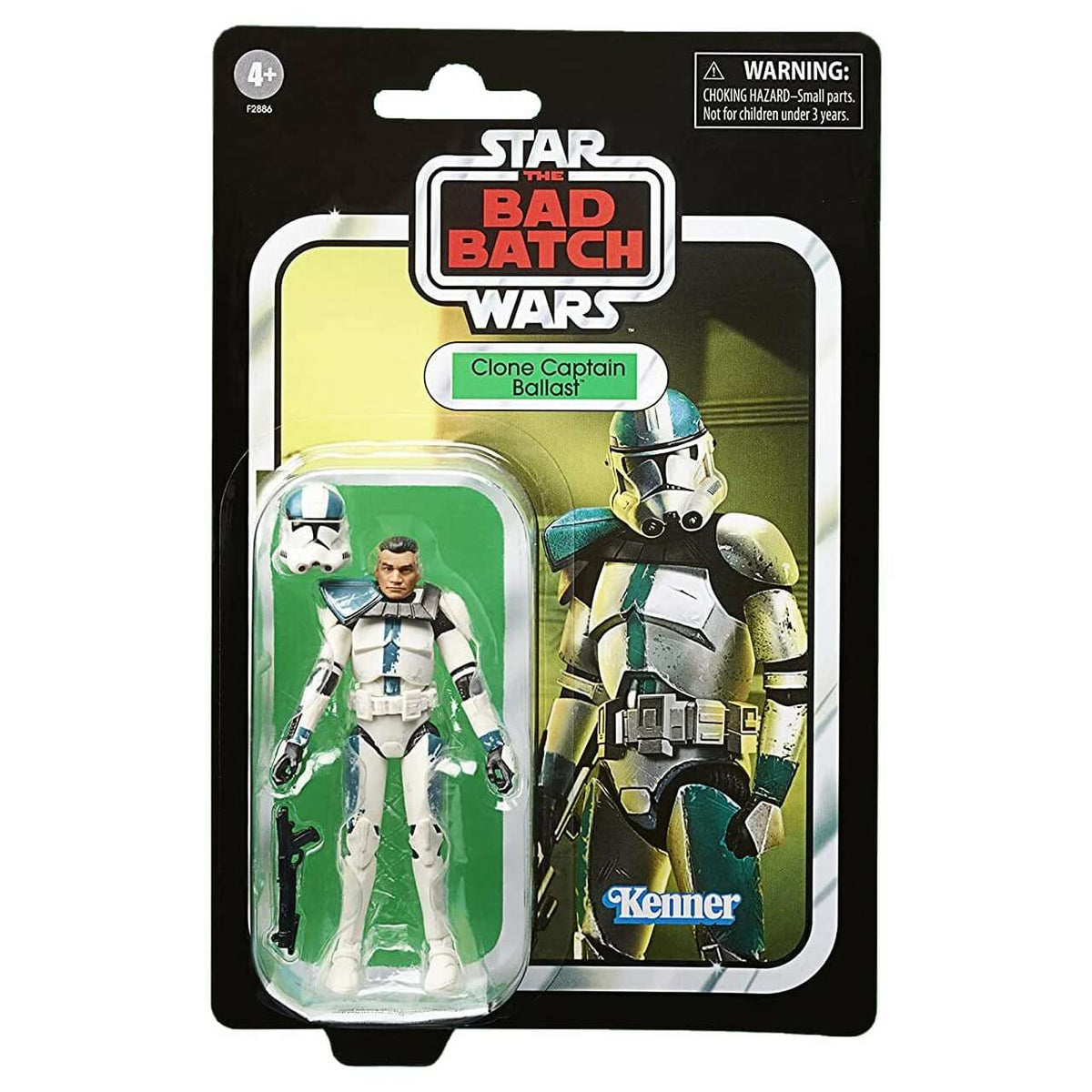 Clone Captain Ballast vc210 (Star Wars, Vintage Collection)