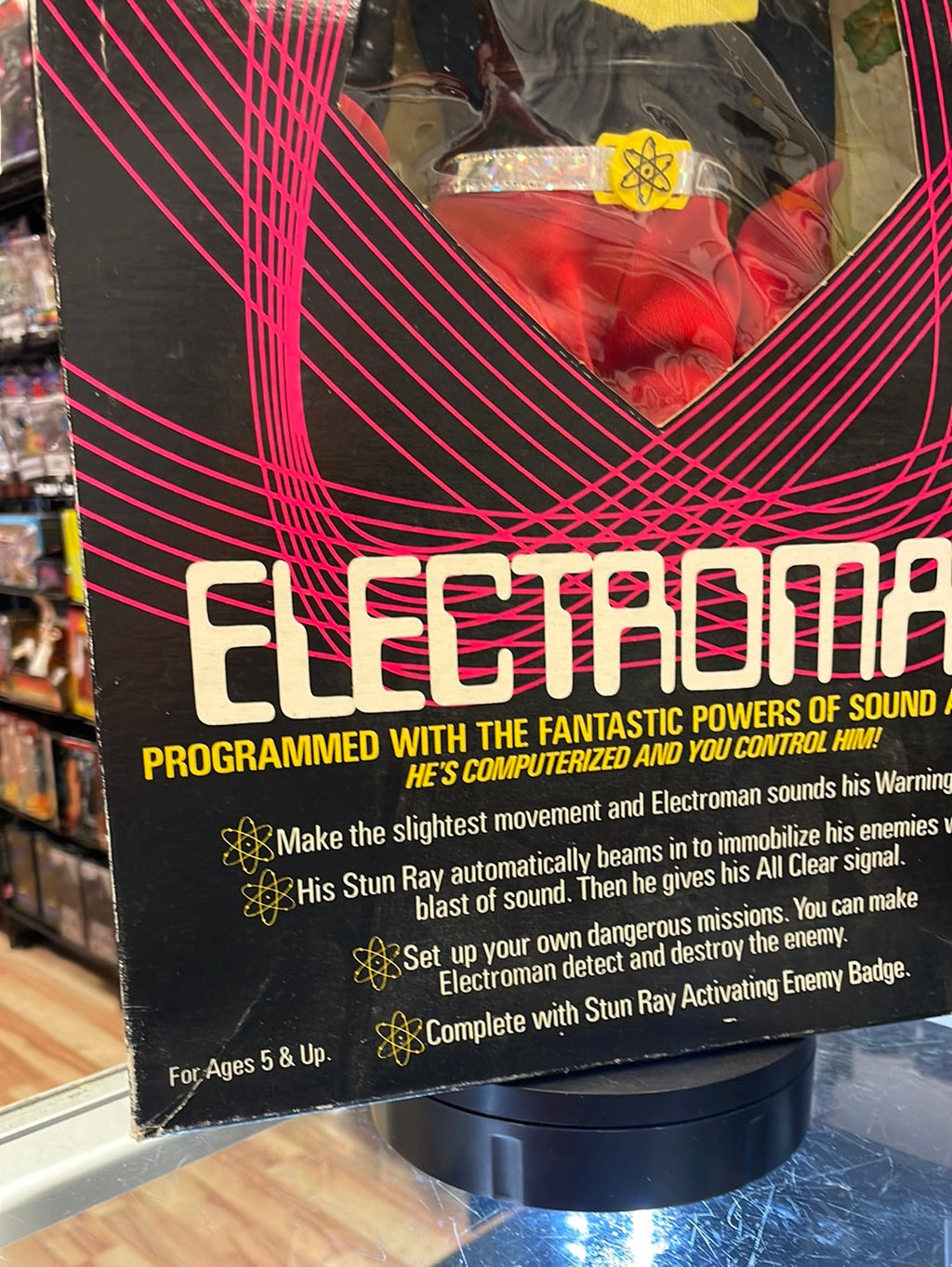 Vintage Programmable Electroman (Ideal 1977, Electroman) TESTED WORKING