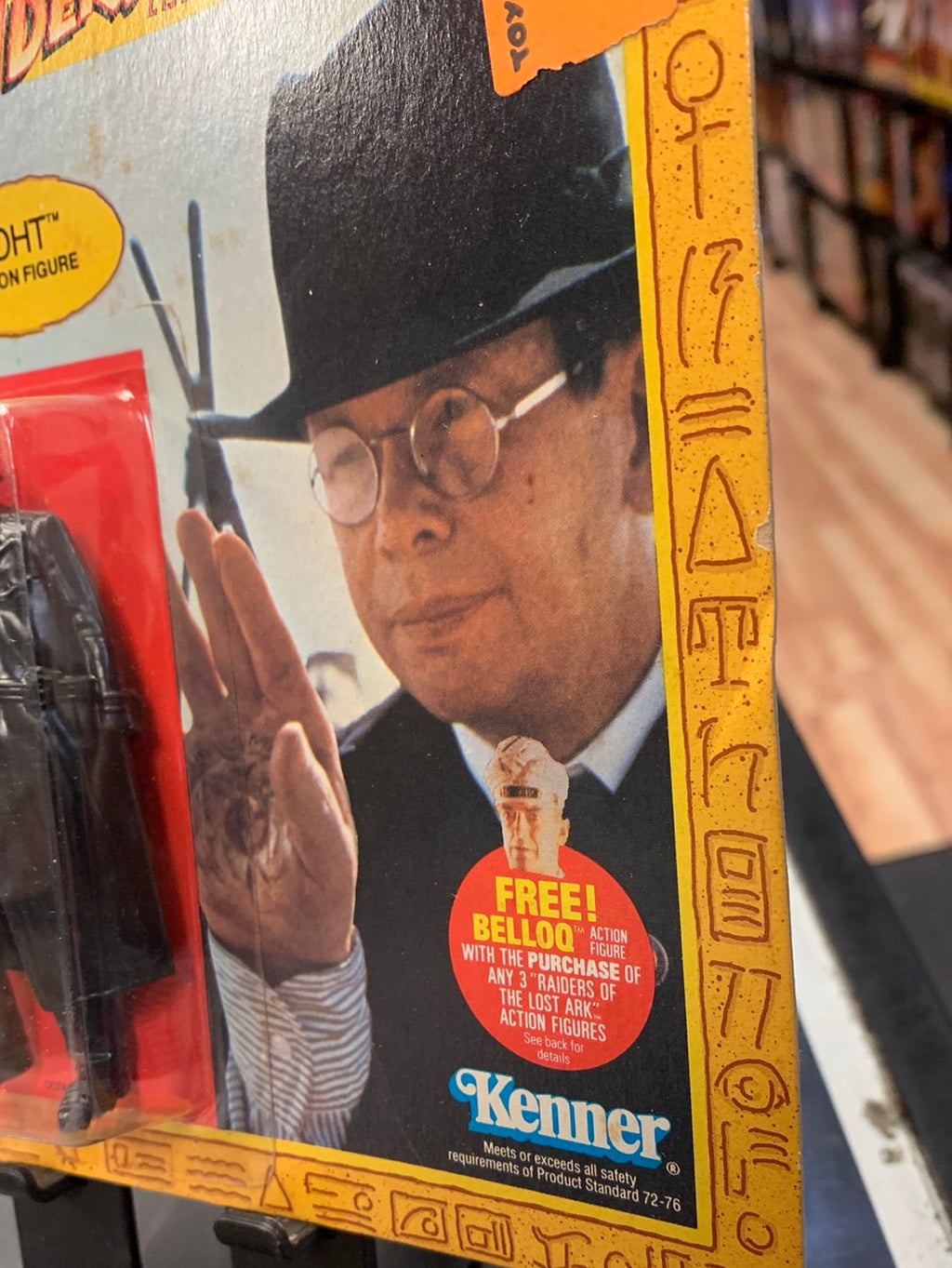 Toht 4 Back(Vintage Indiana Jones ROTA, Kenner) Sealed