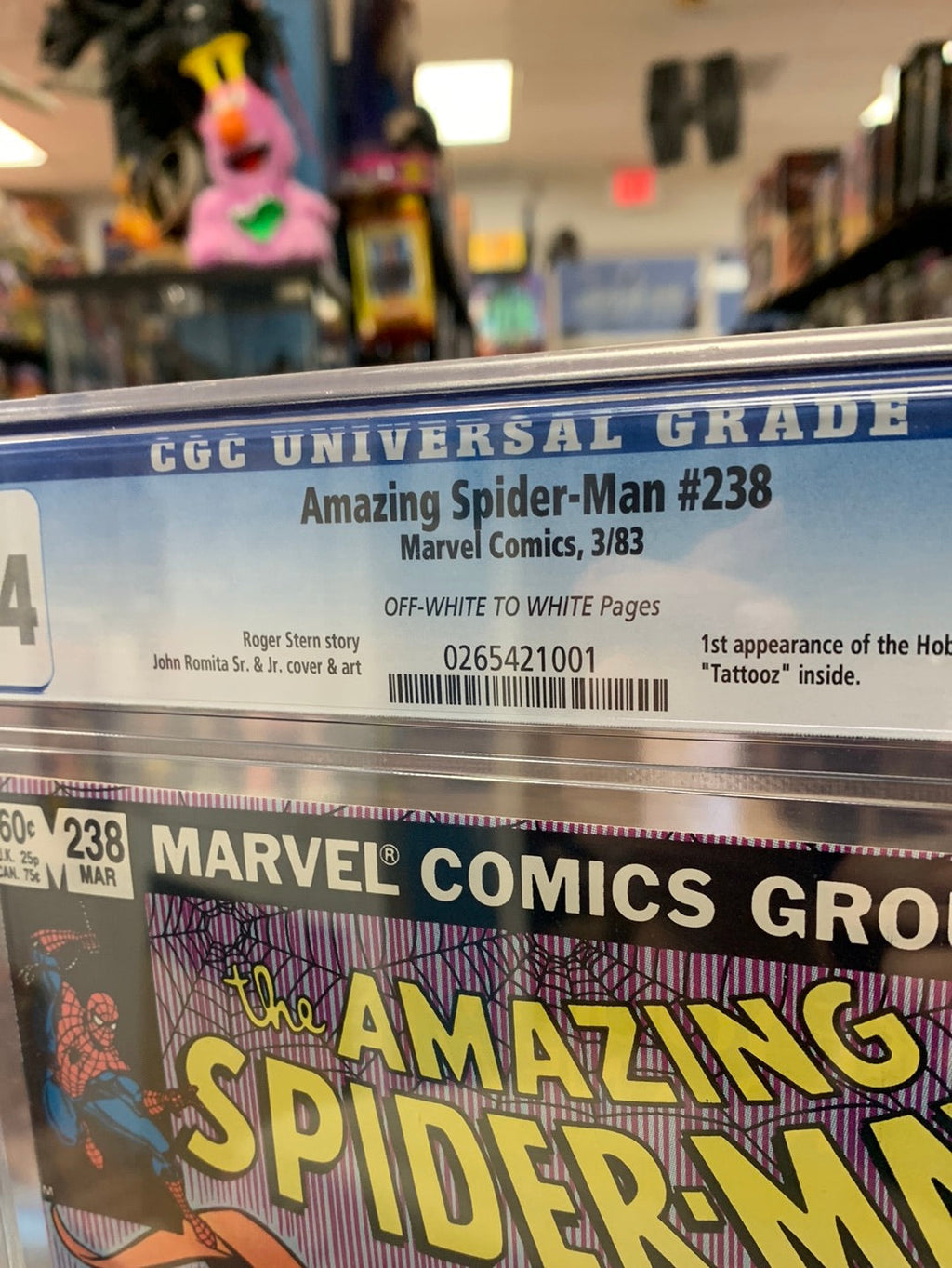 Amazing Spider-Man 238 (CGC Graded 9.4, Marvel) 1st App Hobgoblin