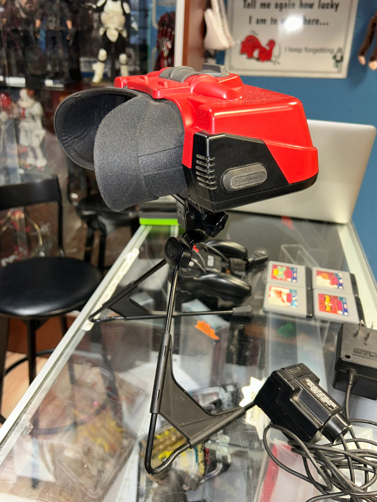 Virtual Boy Complete with Games (Nintendo, Video Game) Tested Working