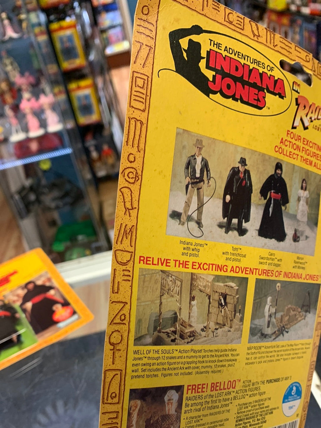 Toht 4 Back(Vintage Indiana Jones ROTA, Kenner) Sealed