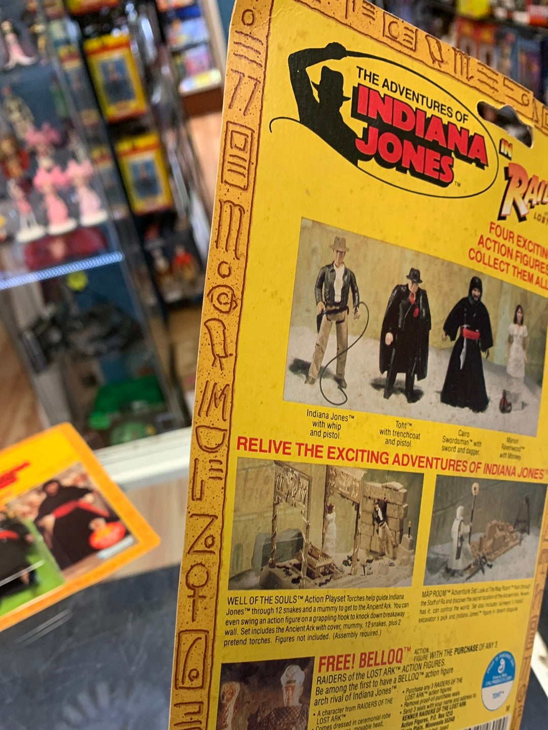 Toht 4 Back(Vintage Indiana Jones ROTA, Kenner) Sealed
