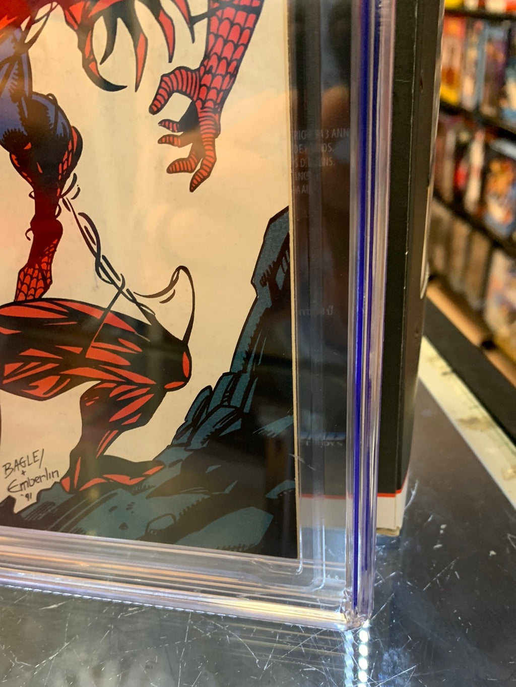 Amazing Spider-Man 361 (CGC 9.0, Marvel Comics) 1st Carnage
