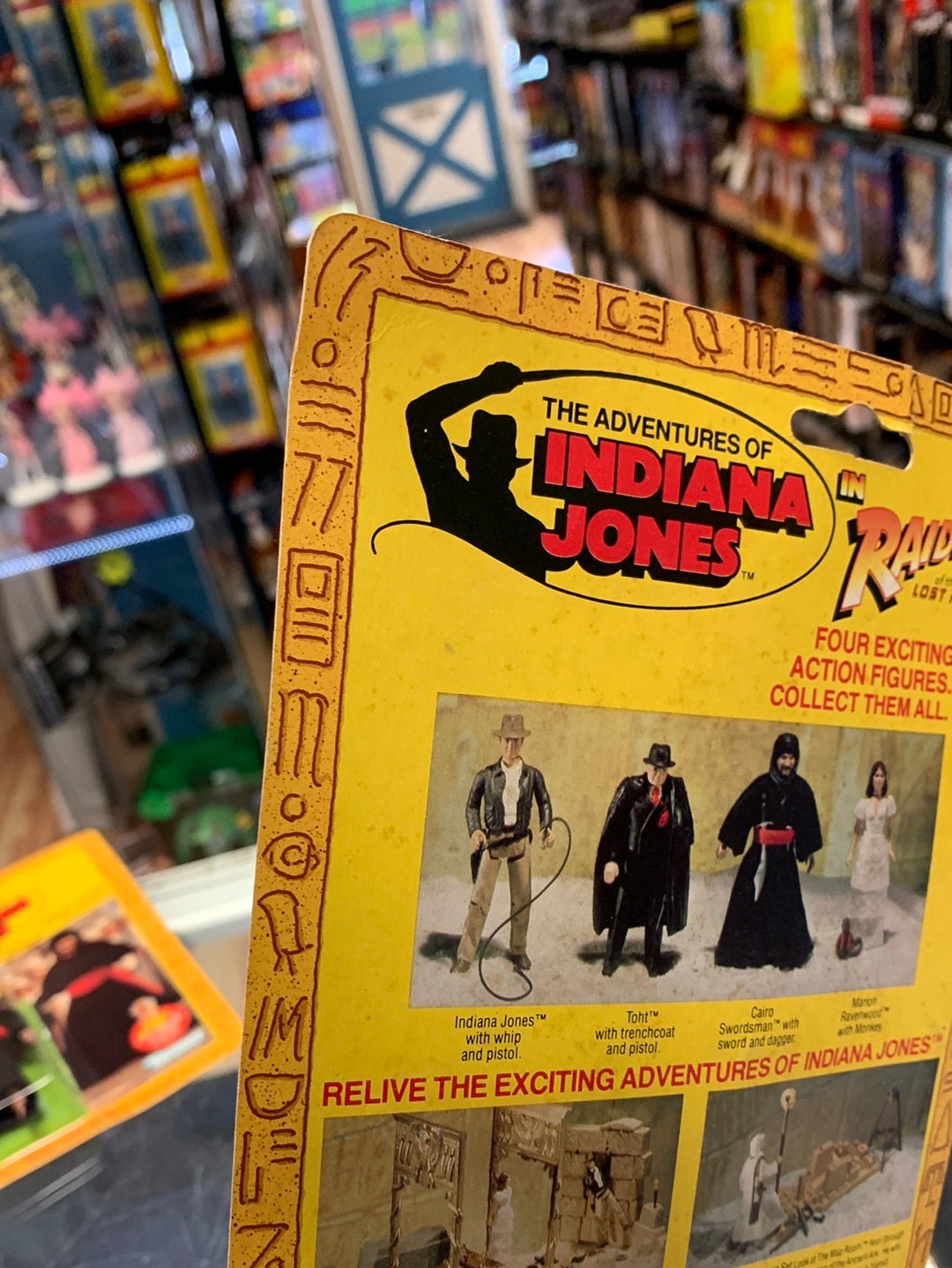 Toht 4 Back(Vintage Indiana Jones ROTA, Kenner) Sealed