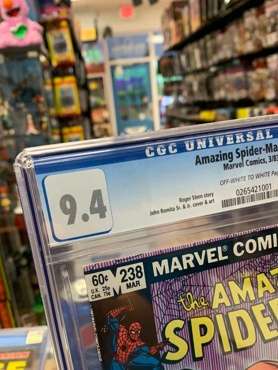 Amazing Spider-Man 238 (CGC Graded 9.4, Marvel) 1st App Hobgoblin