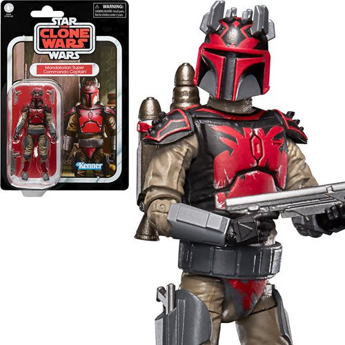 Mandalorian Super Commando Captain vc246 (Star Wars, Vintage Collection)