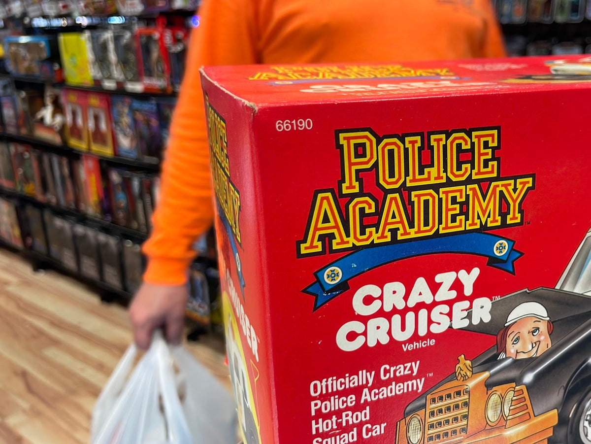 Crazy Cruiser Vehicle (Police Academy, Vintage Kenner) Sealed Box