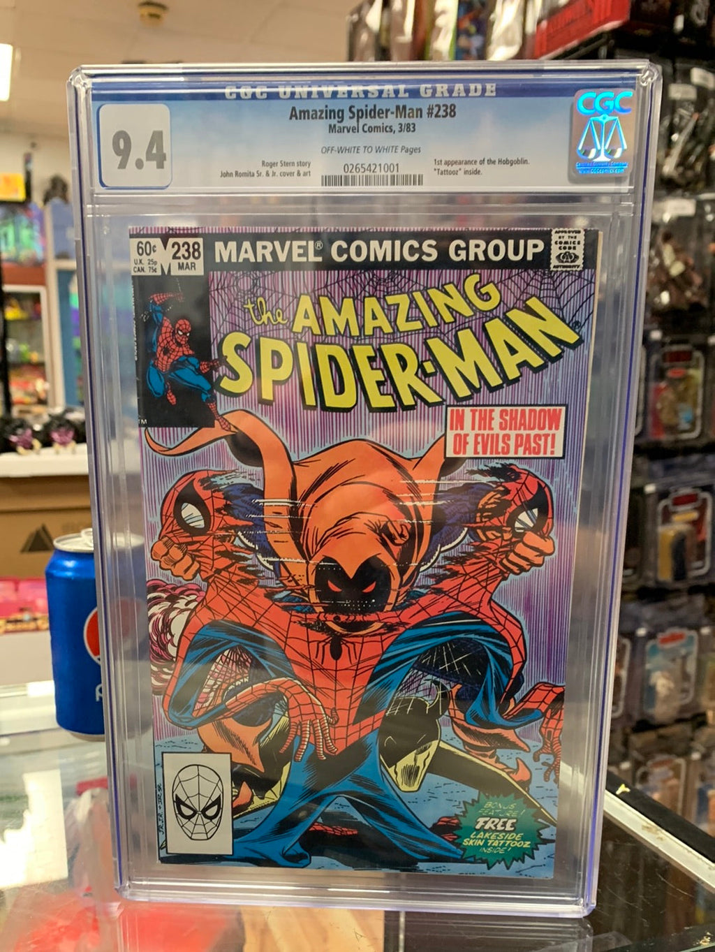 Amazing Spider-Man 238 (CGC Graded 9.4, Marvel) 1st App Hobgoblin