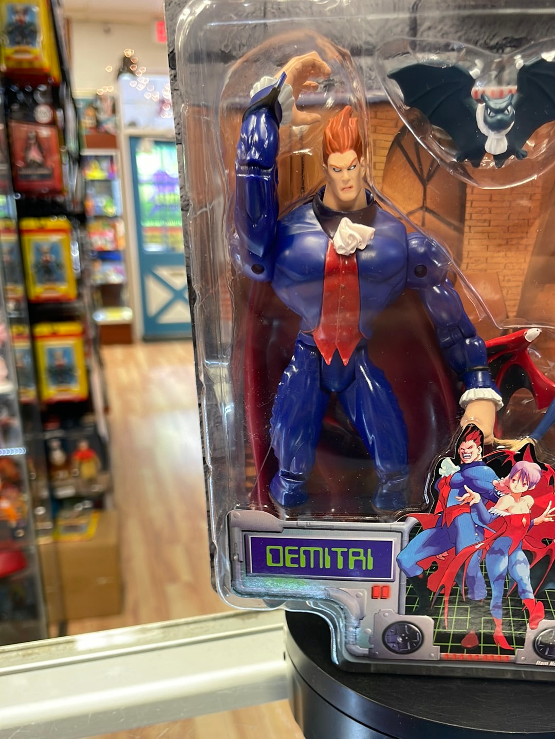 Demitri & Lilith (Capcom Darkstalkers 3, ToyBiz) SEALED