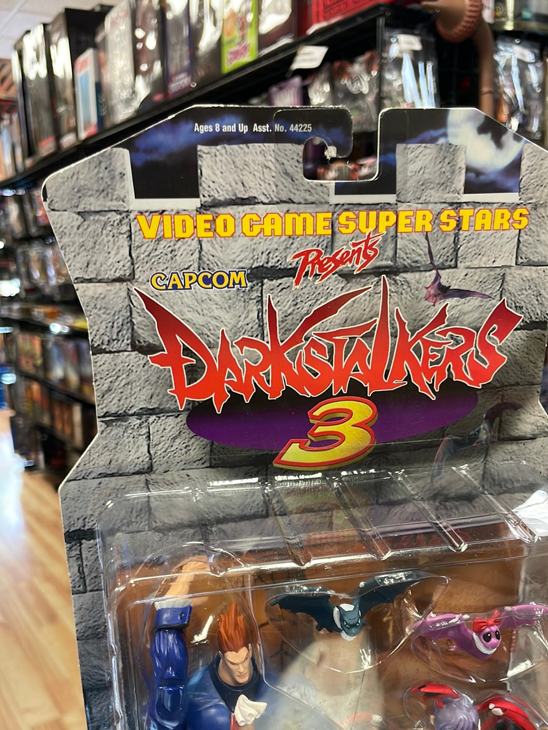 Demitri & Lilith (Capcom Darkstalkers 3, ToyBiz) SEALED