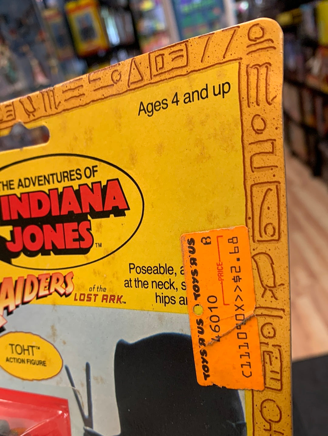 Toht 4 Back(Vintage Indiana Jones ROTA, Kenner) Sealed