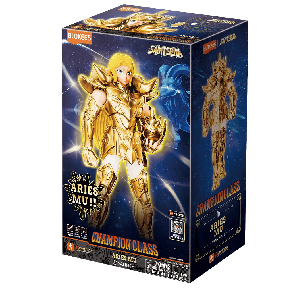 Saint Seiya Champion Class Aries Mu | Blokees