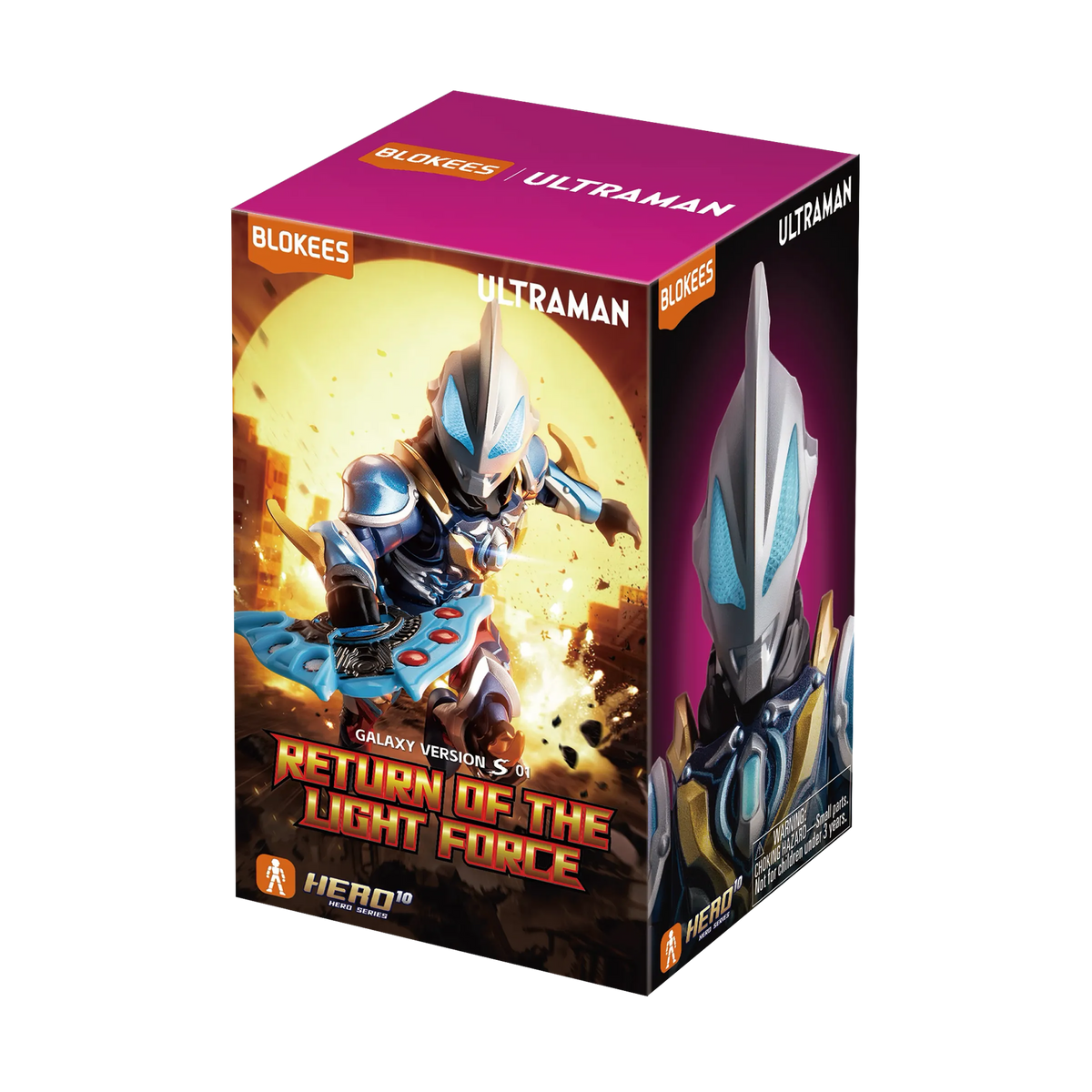 Blokees Ultraman Galaxy Version S 01 Return of the Light Force