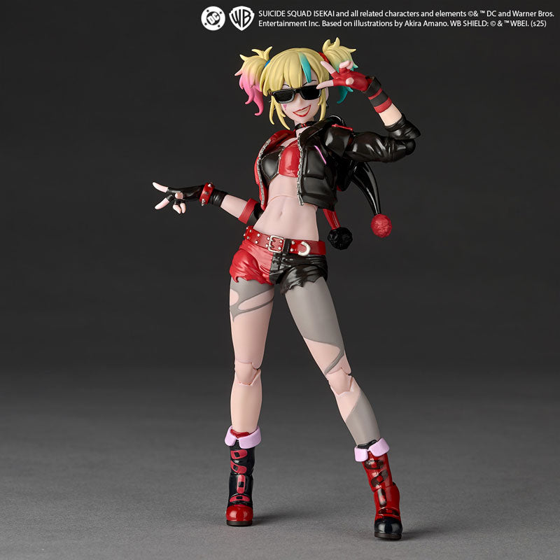 Revoltech Amazing Yamaguchi Suicide Squad - Harley Quinn ISEKAI Ver.