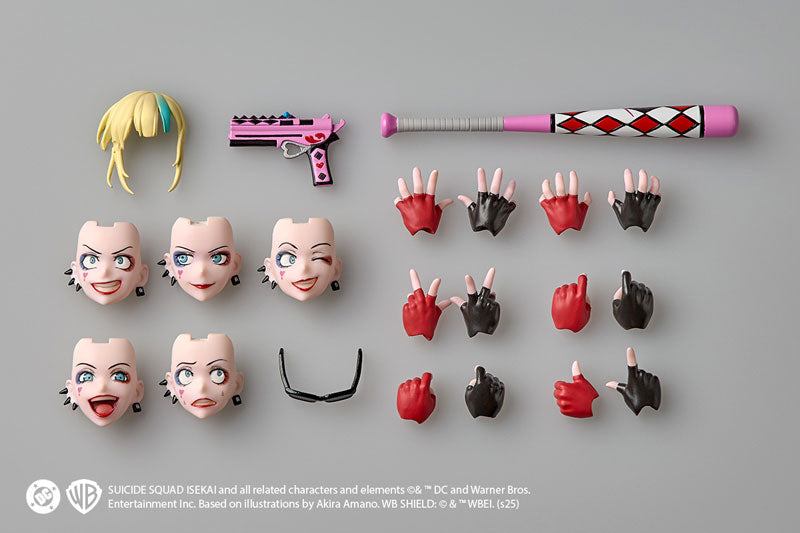 Revoltech Amazing Yamaguchi Suicide Squad - Harley Quinn ISEKAI Ver.