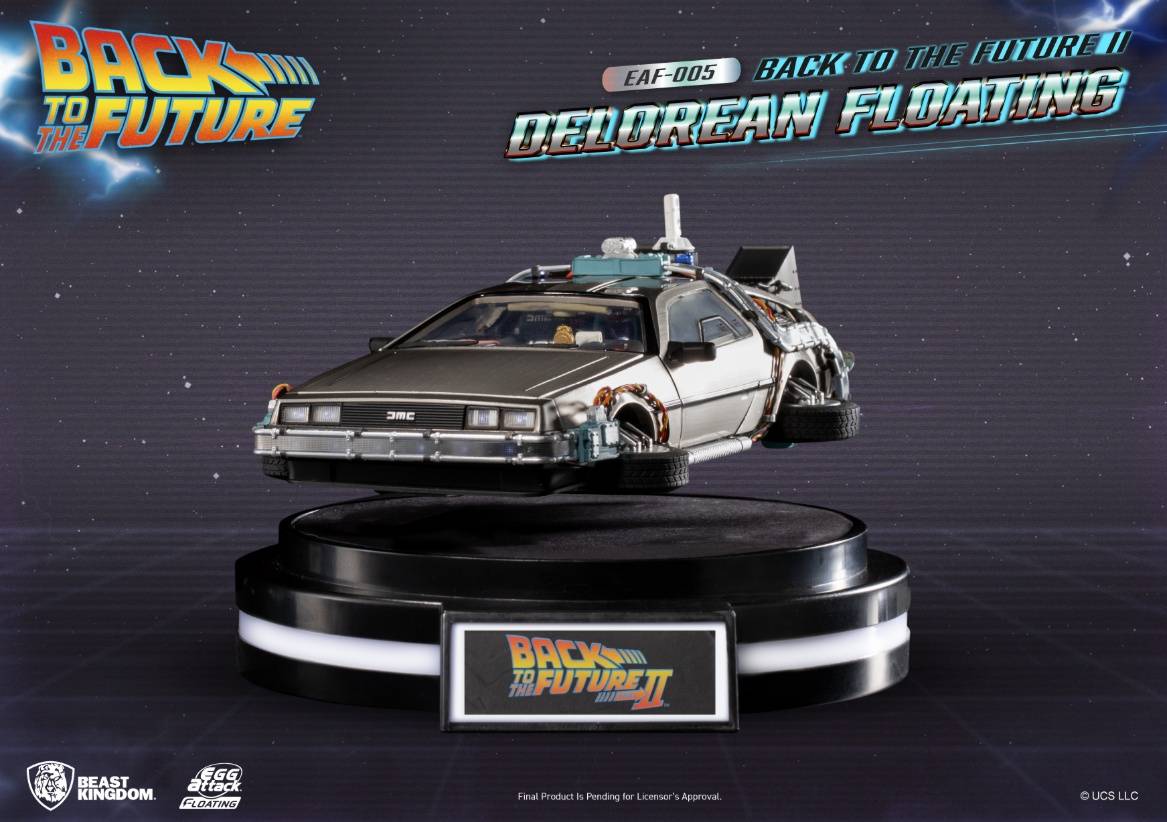 Back to the Future Part II - Delorean Floating