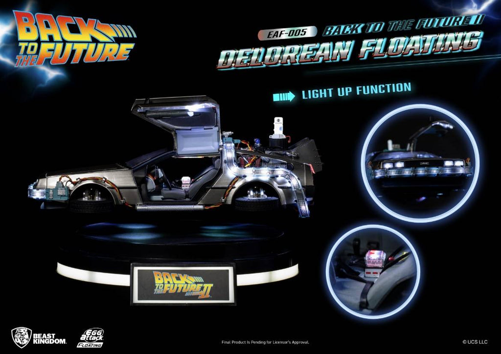 Back to the Future Part II - Delorean Floating