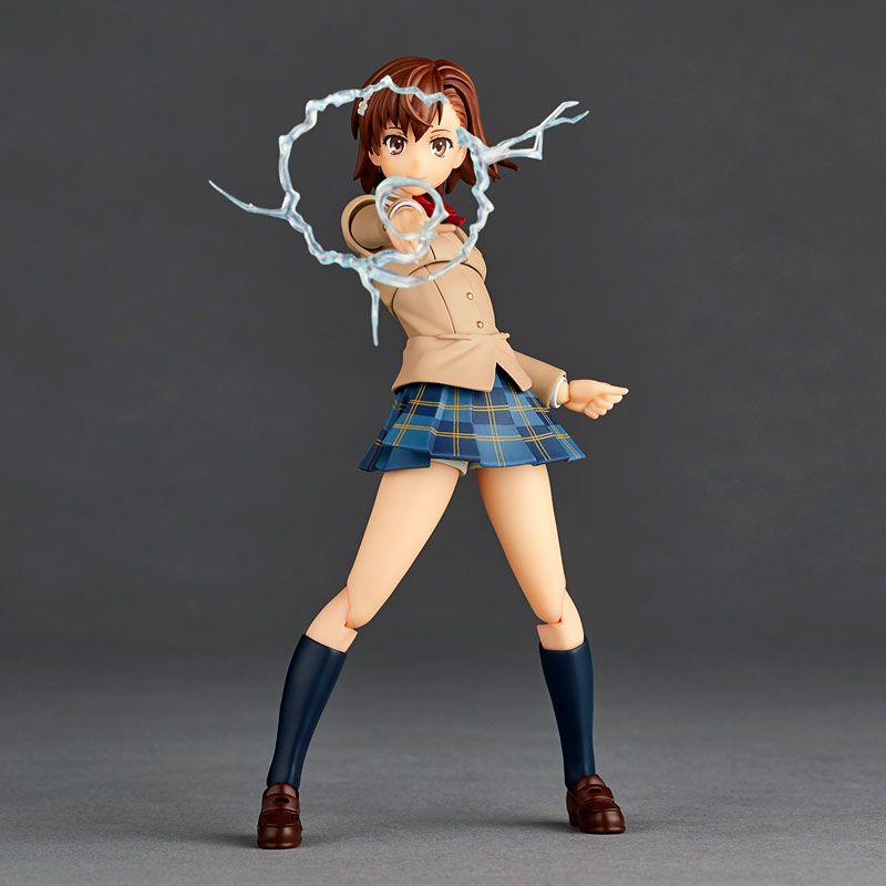 Revoltech Amazing Yamaguchi Toaru Kagaku no Railgun - Mikoto Misaka Winter Uniform Ver.