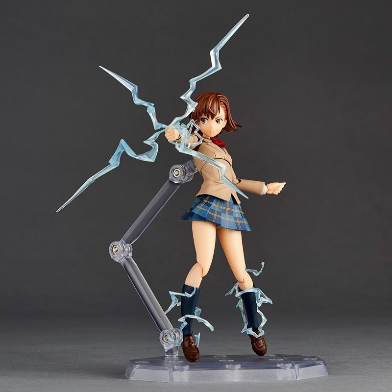 Revoltech Amazing Yamaguchi Toaru Kagaku no Railgun - Mikoto Misaka Winter Uniform Ver.