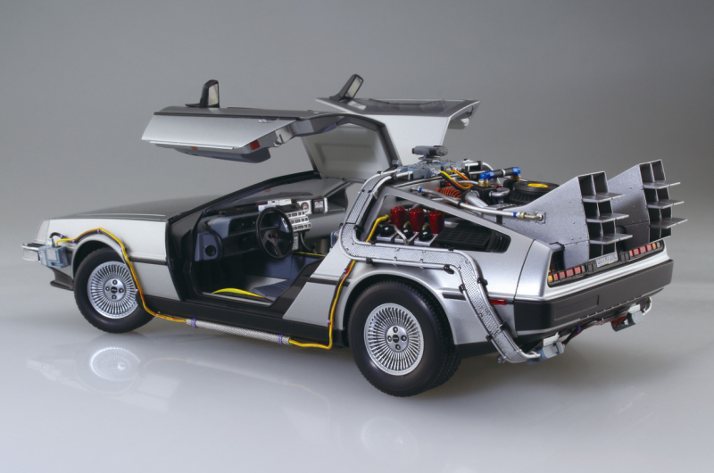 Back to the Future PartⅠ- Time Machine (Delorean) Plastic Kit